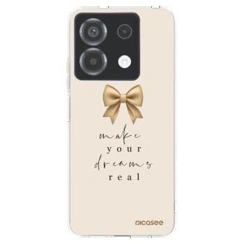 Picasee silikonowe przeźroczyste etui na Xiaomi Poco X6 - Golden Dream