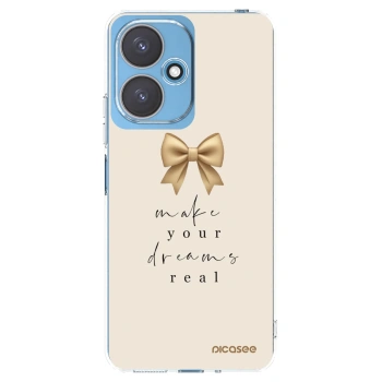 Picasee silikonowe przeźroczyste etui na Xiaomi Redmi 13C 5G - Golden Dream