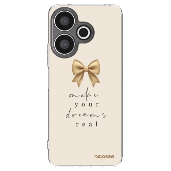 Picasee silikonowe przeźroczyste etui na Xiaomi Redmi 13 4G - Golden Dream
