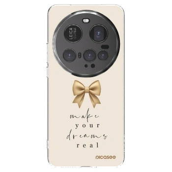 Picasee silikonowe przeźroczyste etui na Xiaomi 15 Ultra - Golden Dream