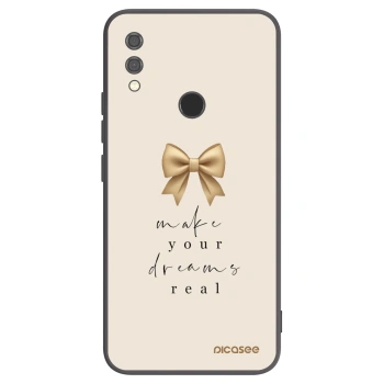 Picasee silikonowe czarne etui na Xiaomi Redmi Note 7 - Golden Dream