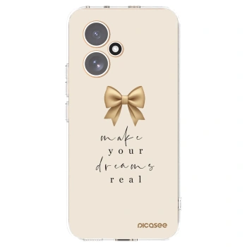 Picasee silikonowe przeźroczyste etui na Honor 400 5G - Golden Dream