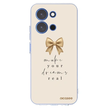 Picasee silikonowe przeźroczyste etui na Xiaomi Redmi 15C 4G - Golden Dream