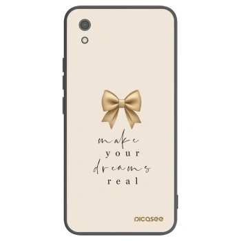 Picasee silikonowe czarne etui na Xiaomi Redmi 7A - Golden Dream