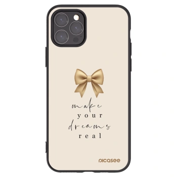 Picasee silikonowe czarne etui na Apple iPhone 11 Pro - Golden Dream
