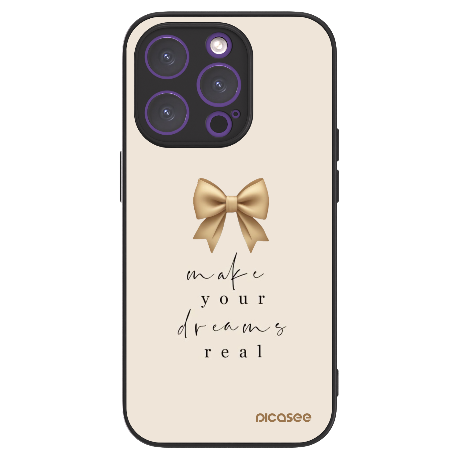 Picasee ULTIMATE CASE MagSafe pro Apple iPhone 14 Pro - Golden Dream