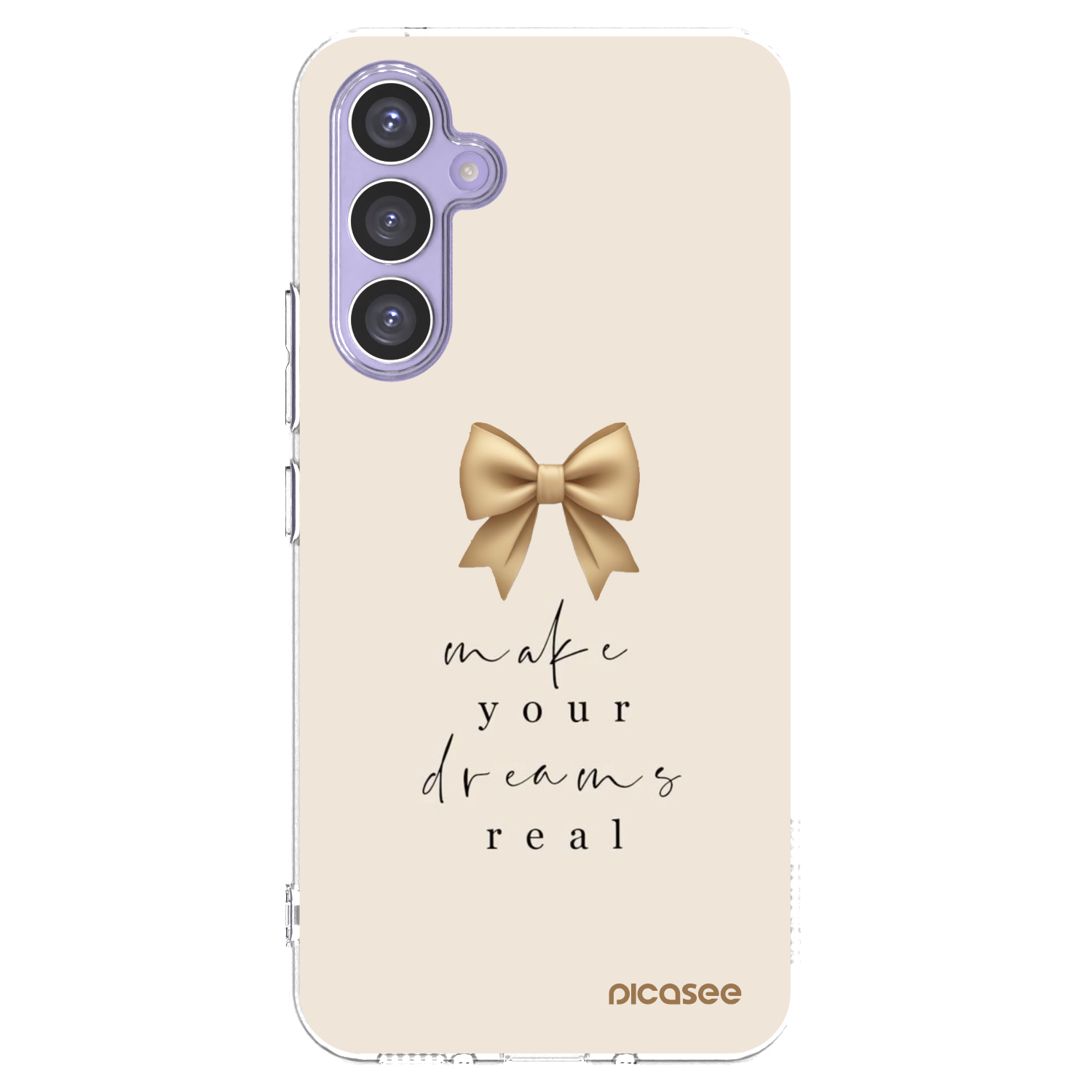 Picasee silikonowe przeźroczyste etui na Samsung Galaxy A54 5G A546B - Golden Dream
