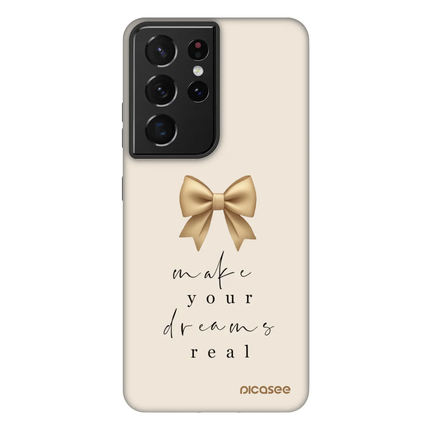 Picasee Fashion Case na Samsung Galaxy S21 Ultra 5G G998B - Golden Dream