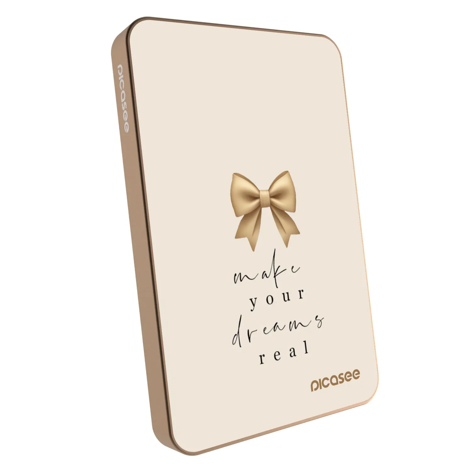 Picasee Powerbank z MagSafe 5 000 mAh Złoty - Golden Dream