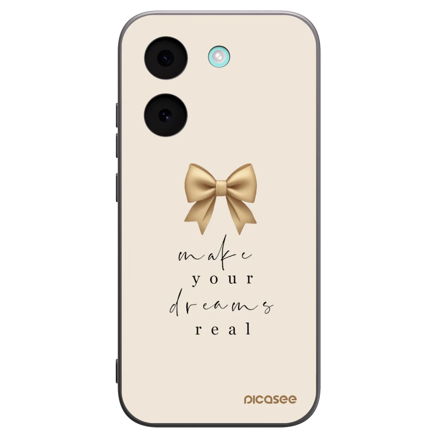 Picasee silikonowe czarne etui na Xiaomi Poco X8 Pro - Golden Dream