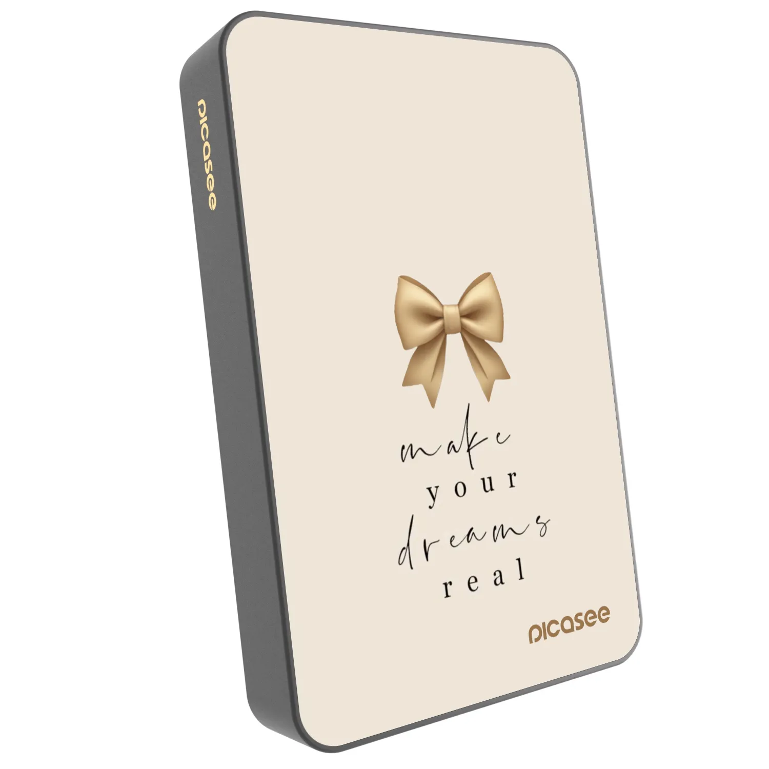 Picasee Powerbank z MagSafe 10 000 mAh Szary - Golden Dream