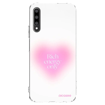 Picasee silikonowe przeźroczyste etui na Honor 9X Pro - Rich Energy