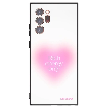 Picasee silikonowe czarne etui na Samsung Galaxy Note 20 Ultra - Rich Energy