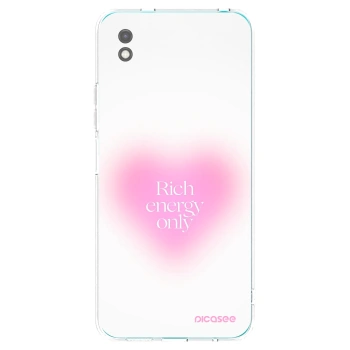 Picasee silikonowe czarne etui na Xiaomi Redmi 9A - Rich Energy