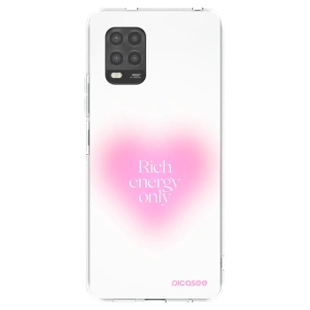 Picasee silikonowe przeźroczyste etui na Xiaomi Mi 10 Lite - Rich Energy