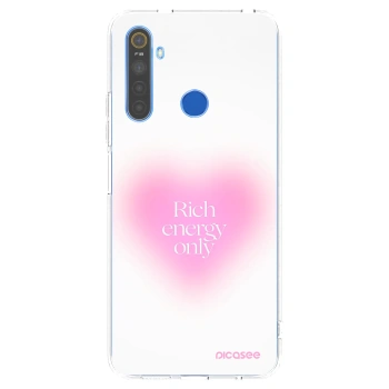 Picasee silikonowe przeźroczyste etui na Realme 5 - Rich Energy