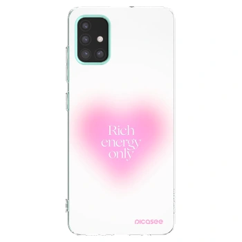 Picasee silikonowe przeźroczyste etui na Samsung Galaxy M31s - Rich Energy