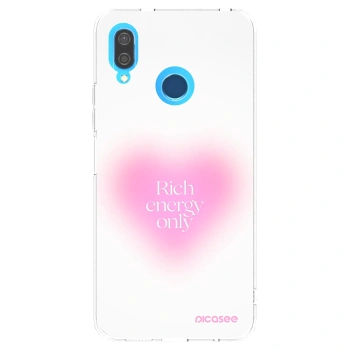 Picasee silikonowe przeźroczyste etui na Huawei P20 Lite - Rich Energy