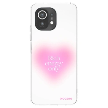 Picasee silikonowe przeźroczyste etui na Xiaomi Mi 11 - Rich Energy
