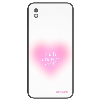 Picasee silikonowe czarne etui na Xiaomi Redmi 9AT - Rich Energy