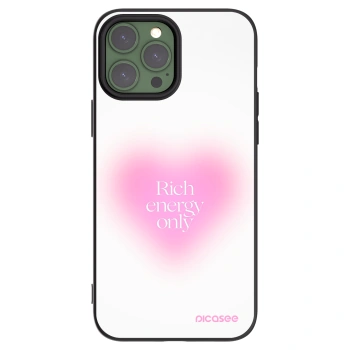 Picasee silikonowe czarne etui na Apple iPhone 13 Pro Max - Rich Energy
