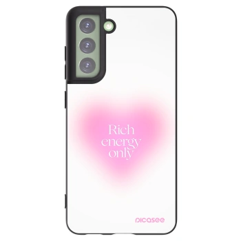 Picasee silikonowe czarne etui na Samsung Galaxy S21 FE 5G - Rich Energy