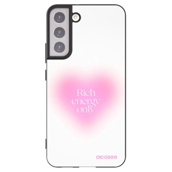 Picasee silikonowe czarne etui na Samsung Galaxy S22+ 5G - Rich Energy