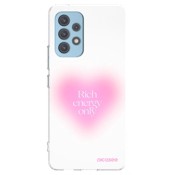 Picasee silikonowe przeźroczyste etui na Samsung Galaxy A53 5G A536 - Rich Energy
