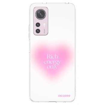 Picasee silikonowe przeźroczyste etui na Xiaomi 12 - Rich Energy