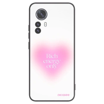 Picasee silikonowe czarne etui na Xiaomi 12 Pro - Rich Energy