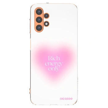 Picasee silikonowe przeźroczyste etui na Samsung Galaxy A13 4G A135 - Rich Energy