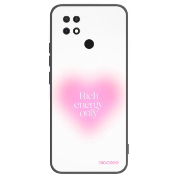 Picasee silikonowe czarne etui na Xiaomi Redmi 10C - Rich Energy