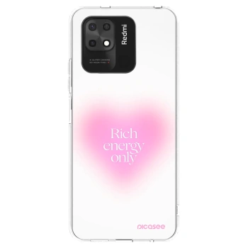 Picasee silikonowe przeźroczyste etui na Xiaomi Redmi 10C - Rich Energy