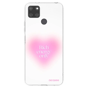 Picasee silikonowe przeźroczyste etui na Realme C21Y - Rich Energy