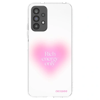 Picasee silikonowe przeźroczyste etui na Samsung Galaxy A73 5G - Rich Energy