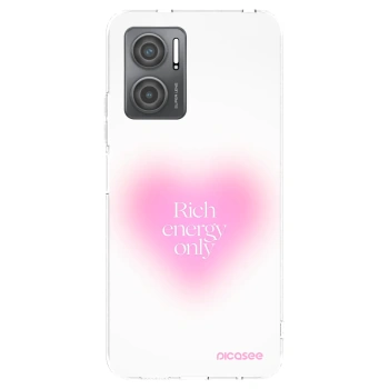 Picasee silikonowe przeźroczyste etui na Xiaomi Redmi 10 5G - Rich Energy