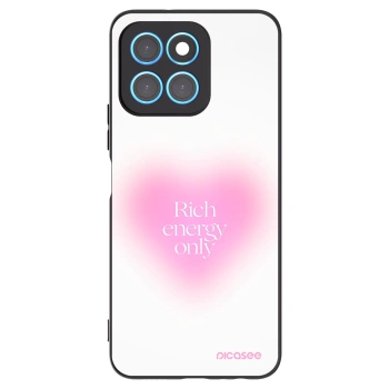 Picasee silikonowe czarne etui na Honor X6 - Rich Energy