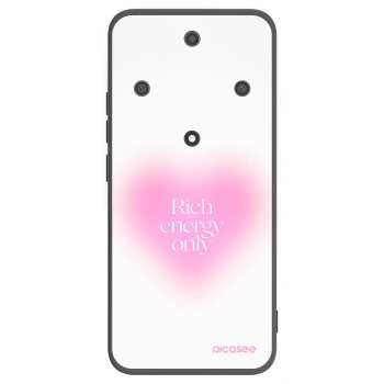 Picasee silikonowe czarne etui na Honor Magic5 Lite 5G - Rich Energy