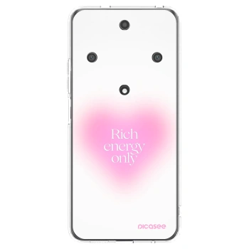 Picasee silikonowe przeźroczyste etui na Honor Magic5 Lite 5G - Rich Energy