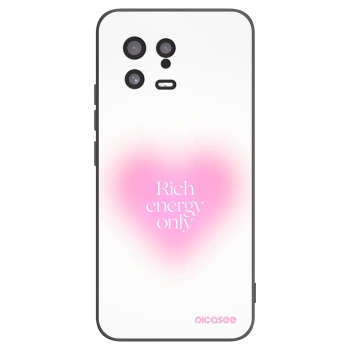 Picasee silikonowe czarne etui na Xiaomi 13 - Rich Energy