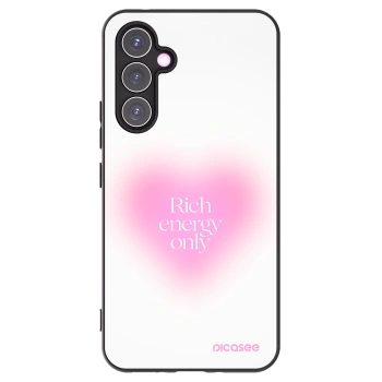 Picasee silikonowe czarne etui na Samsung Galaxy A54 5G A546B - Rich Energy