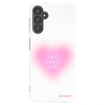 Picasee silikonowe przeźroczyste etui na Samsung Galaxy A14 4G A145R - Rich Energy