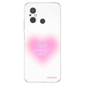 Picasee silikonowe przeźroczyste etui na Xiaomi Redmi 12C - Rich Energy