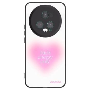 Picasee silikonowe czarne etui na Honor Magic5 Pro - Rich Energy