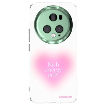 Picasee silikonowe przeźroczyste etui na Honor Magic5 Pro - Rich Energy