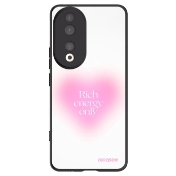 Picasee silikonowe czarne etui na Honor 90 5G - Rich Energy