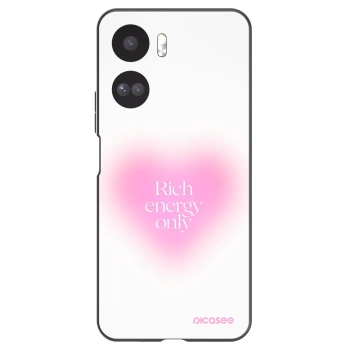 Picasee silikonowe czarne etui na Honor 90 Lite 5G - Rich Energy