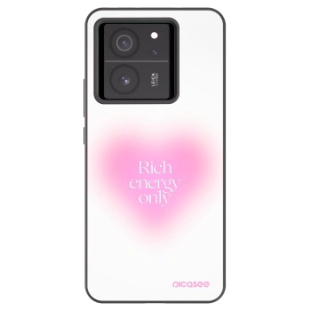 Picasee silikonowe czarne etui na Xiaomi 13T - Rich Energy