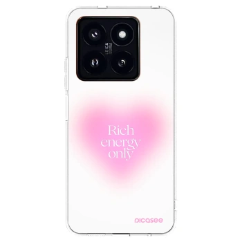Picasee silikonowe przeźroczyste etui na Xiaomi 14 Pro - Rich Energy