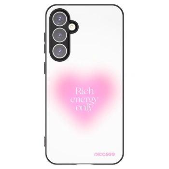 Picasee silikonowe czarne etui na Samsung Galaxy S23 FE S711B - Rich Energy